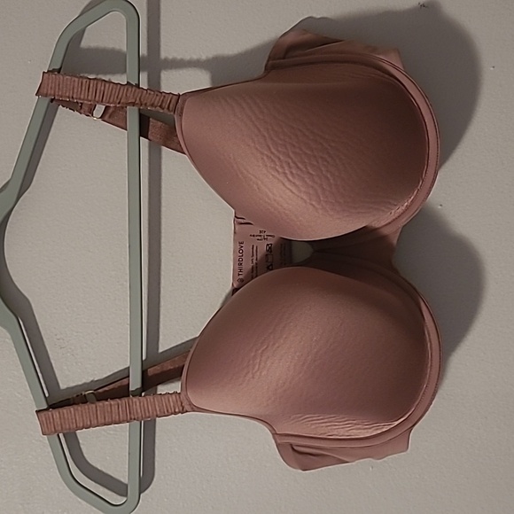 ThirdLove 24/7 Classic T-shirt Bra 42E Mocha Neutral Poke-free Underwire Support - Picture 2 of 8